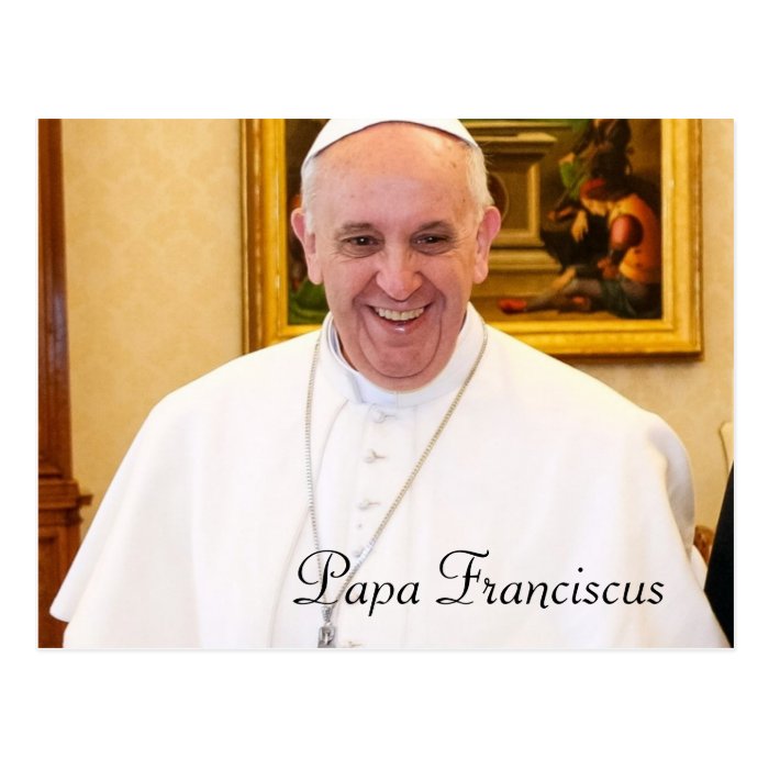 Papa Franciscus Postcard