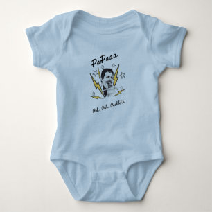 papa Funny Freddy mercury Queen grandpa new dad Baby Bodysuit