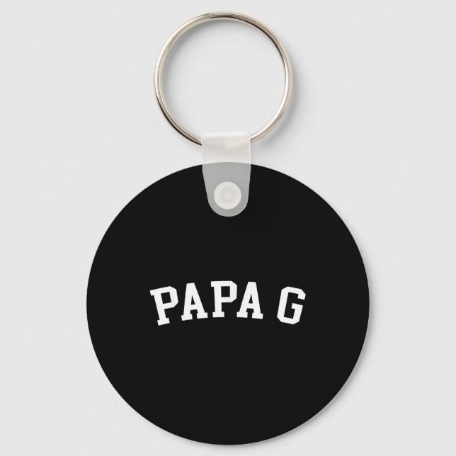 Papa G _1  Keychain (Front)