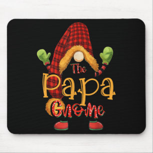 Papa Gnome Christmas Pajamas Matching Family Group Mouse Pad