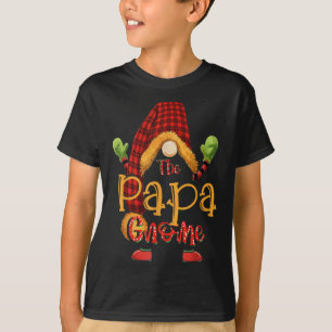 Papa Gnome Christmas Pajamas Matching Family Group T-Shirt