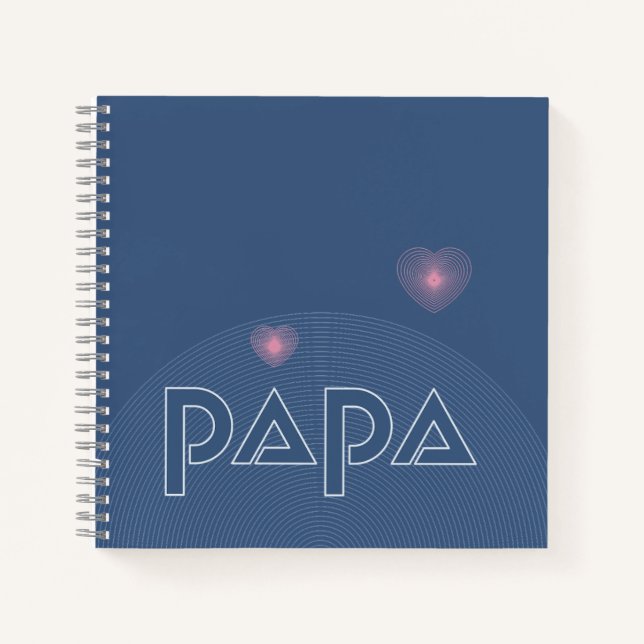 Papa, Guiding Light Notebook (Front)