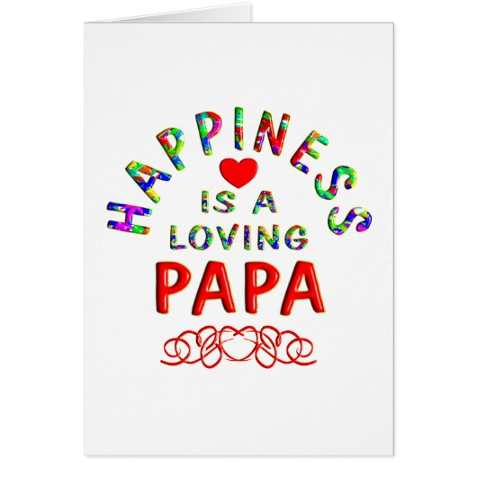 Papa Happiness Cards (Front)