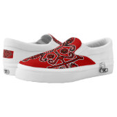 Papa Legba Elegua Veve Sigil Slip-On Sneakers (Pair)