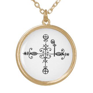 Papa Legba Veve Necklace