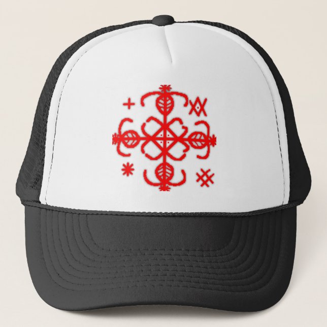 Papa Legba Wear Trucker Hat (Front)