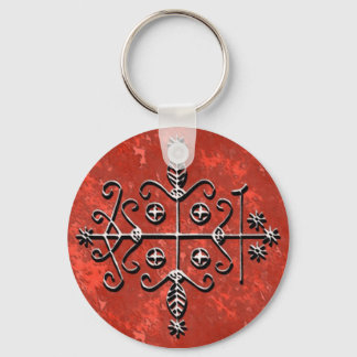 Papa Legba's Veve Keychain