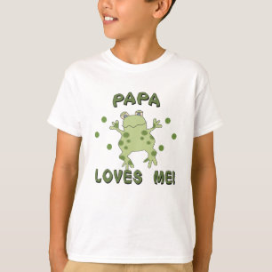 Papa Loves Me Frog T-Shirt