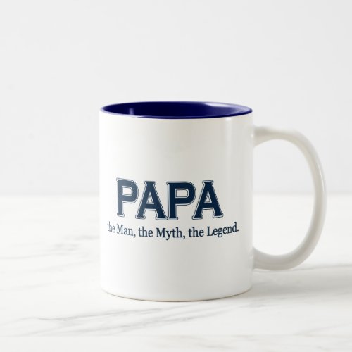 Papa Man Myth Legend mug