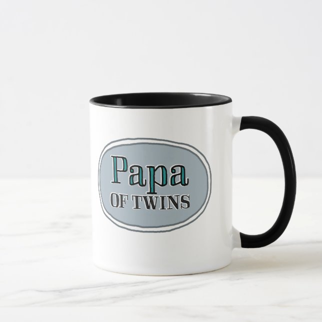 Papa of Twins Mug (Right)