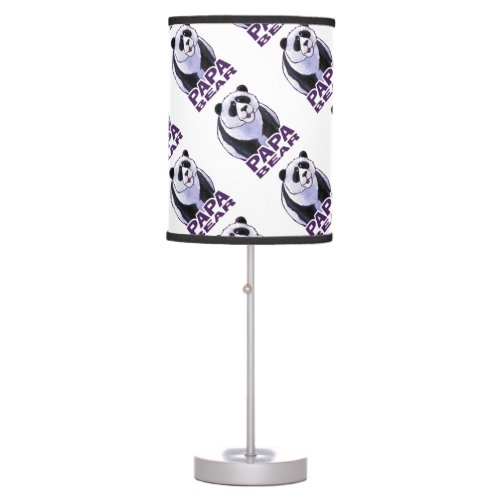 Papa Panda Bear Table Lamp