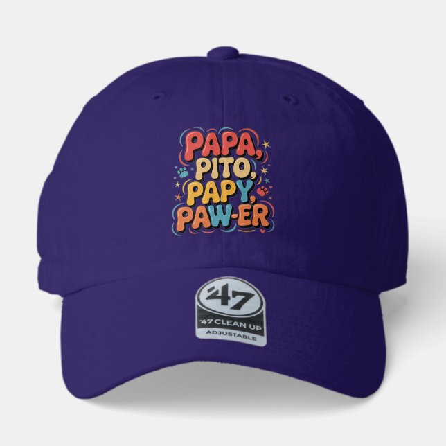 Papa Pito Pappy Pawer 47 Brand Hat (Front)
