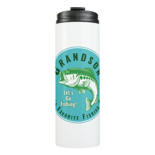 Papa’s Favorite Fishing Buddy Thermal Tumbler (Front)