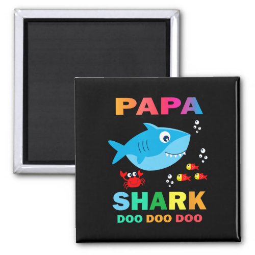 Papa Shark  Magnet