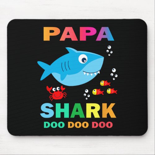 Papa Shark  Mouse Pad