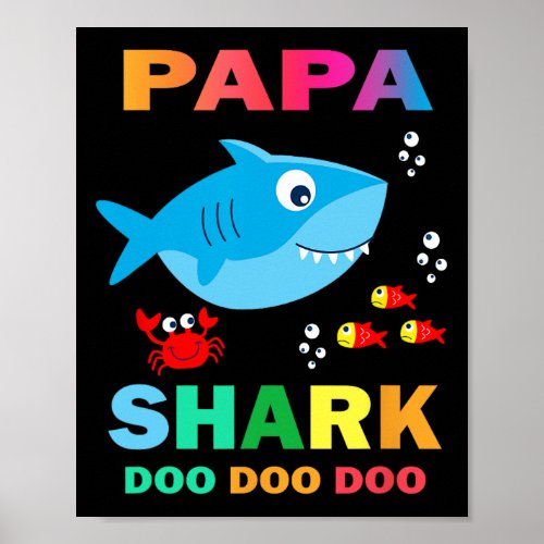 Papa Shark  Poster