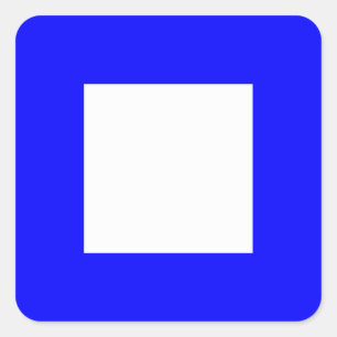 Papa Square Sticker