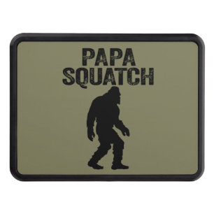 Papa Squatch Funny Bigfoot - Father's Day Gift Hitch Cover