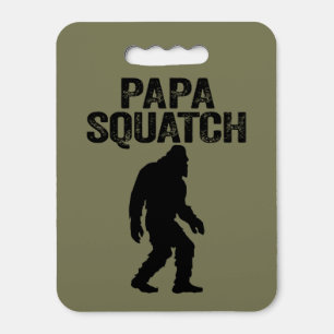 Papa Squatch Funny Bigfoot - Father's Day Gift Seat Cushion
