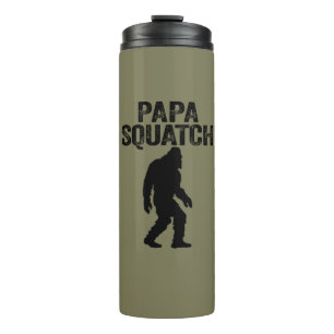 Papa Squatch Funny Bigfoot - Father's Day Gift Thermal Tumbler