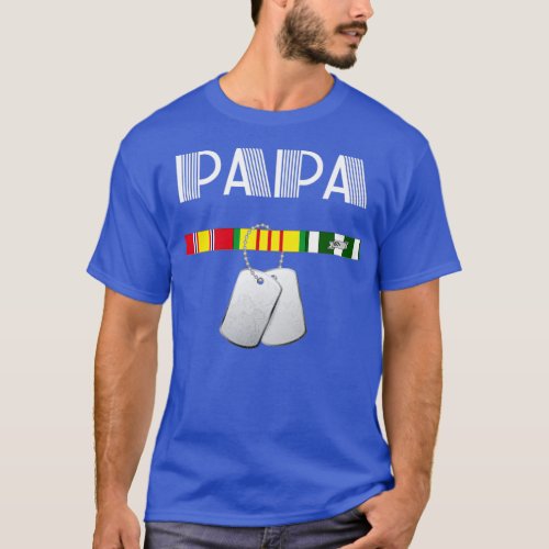Papa VietNam Veteran  VietNam Veteran Gifts  T_Shirt