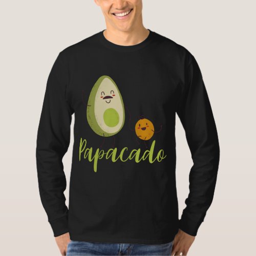 Papacado _ Dad _ To Be Future Parent Proud Daddy F T_Shirt