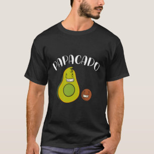 Papacado Dad-To Be Future Parent Proud Daddy Fruit T-Shirt