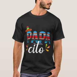 Papacito Cinco De Mayo Proud Mexican Far Best Dad T-Shirt