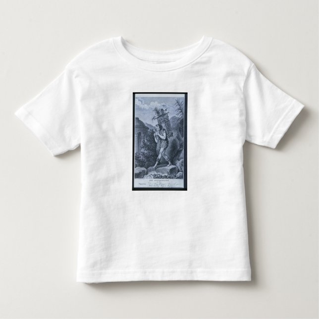 Papageno: "I am the birdcatcher Toddler T-shirt (Front)