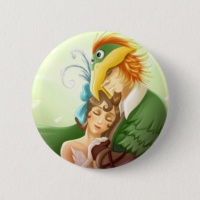 Papageno Papagena Button (Front)