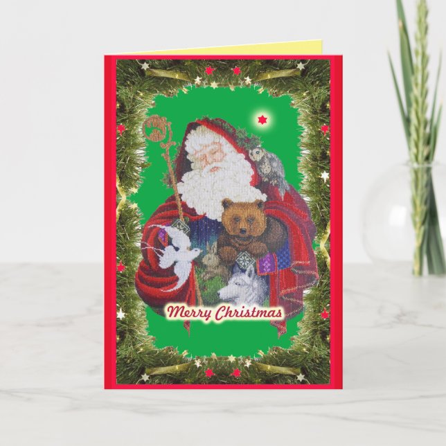 Papai Noel Holiday Card (Front)