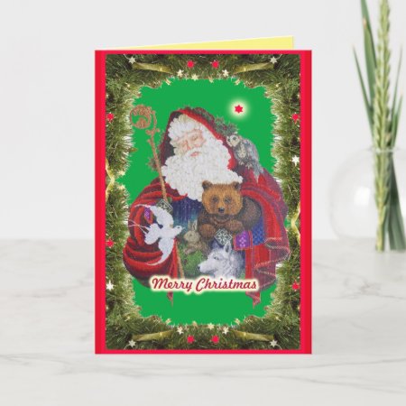 Papai Noel Holiday Card