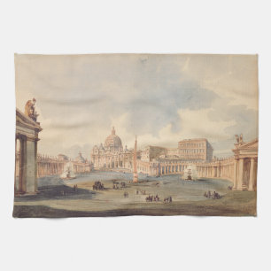 Papal Basilica of Saint Peter in the Vatican Kitchen Towel