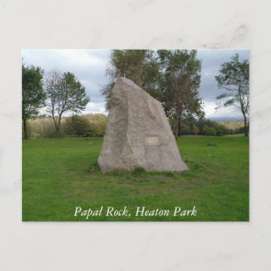 Papal Rock, Heaton Park Postcard