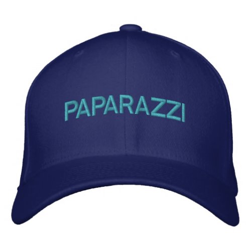 PAPARAZZI Customizable Cap by eZaZZleMancom
