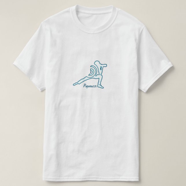 Paparazzi (Double Sided) - A MisterP Shirt (Design Front)