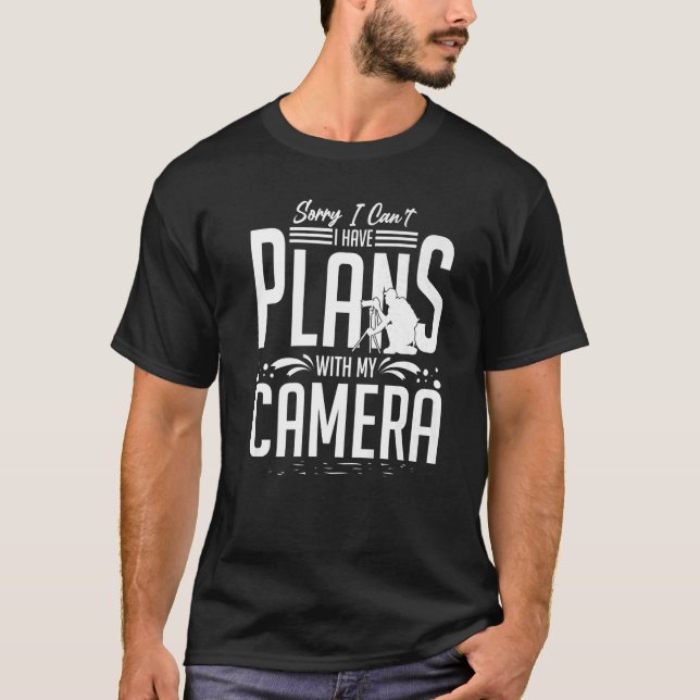 Paparazzi Photos Photographer Camera Photography   T-Shirt (Front)