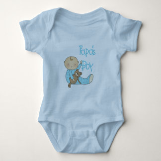 Papa's Boy Baby Bodysuit