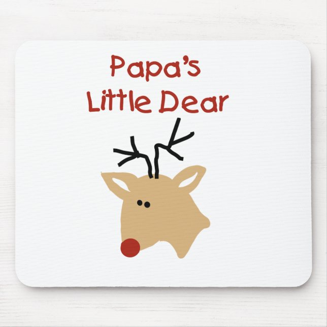 Papa's Dear Tshirts and Gifts Mouse Pad (Front)