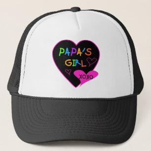 Papa's Girl Tees, Hats, Mugs, Buttons, clothing Trucker Hat