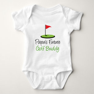Papa's Golf Buddy Baby Bodysuit