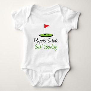 Papa's Golf Buddy Baby Bodysuit