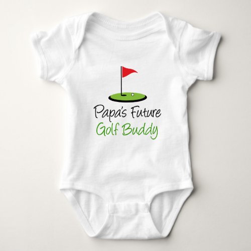 Papas Golf Buddy Baby Bodysuit