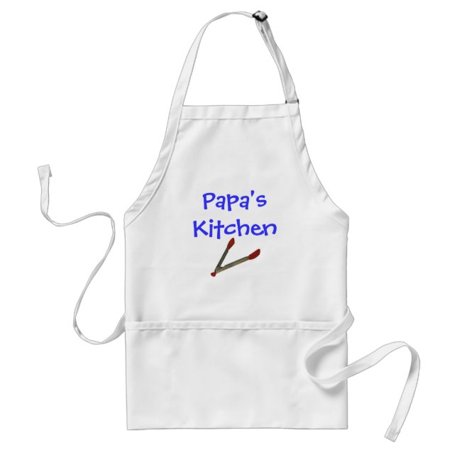 Papa's Kitchen Adult Apron (Front)