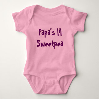 Papa's lil Sweetpea Baby Bodysuit