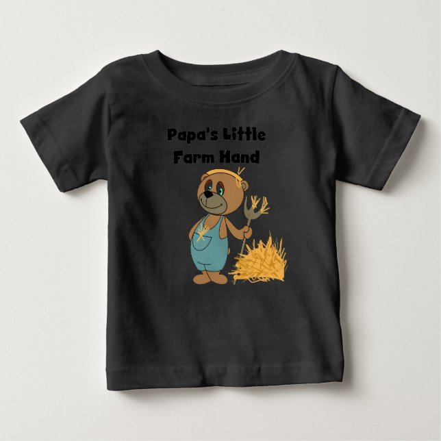 Papa's Little Farm Hand Tshirts and Gifts (Front)