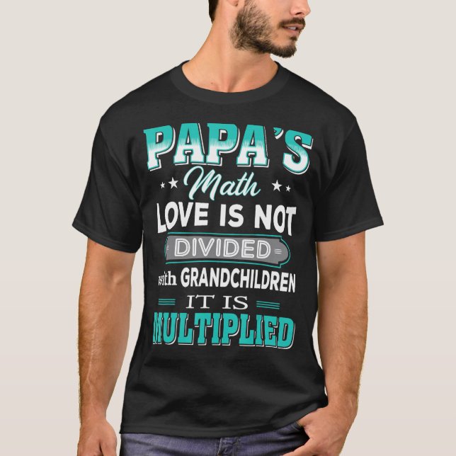Papas Math Love Tee (Front)