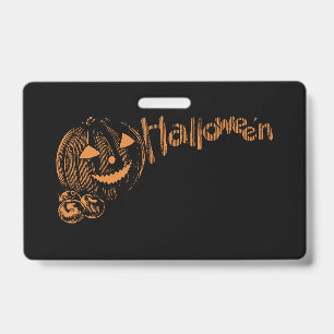 Papa's Posse of Halloween Jack o Lanterns Badge