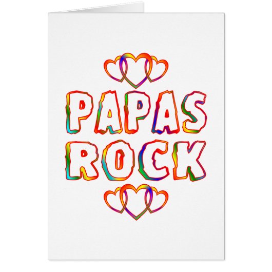 Papas Rock Cards (Front)