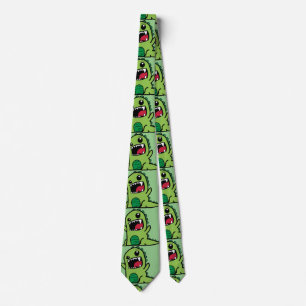 PAPASAURUS Dinosaur Neck Tie